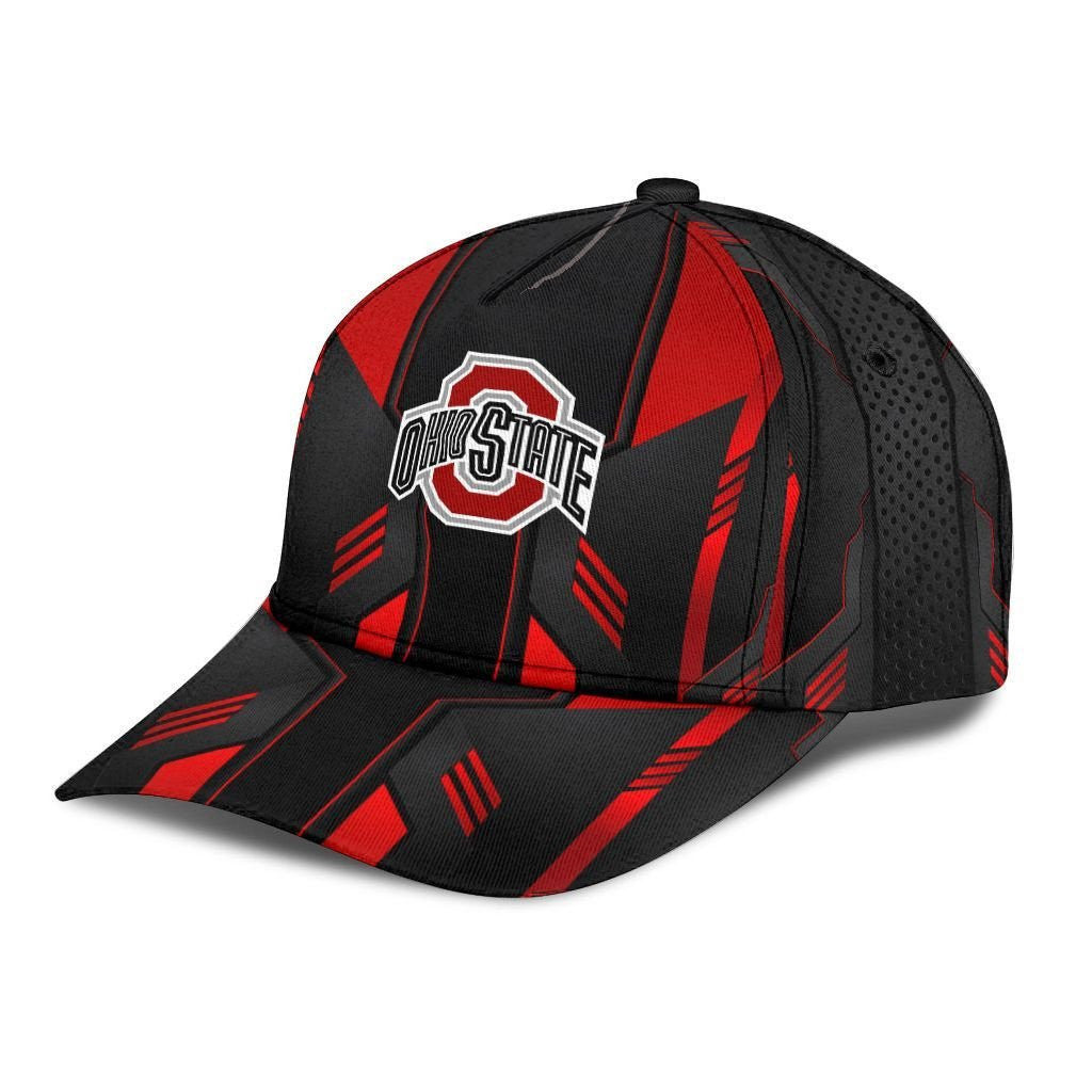 NCAAF Ohio State Buckeyes 3D Cap Nicegift 3DCT7F7