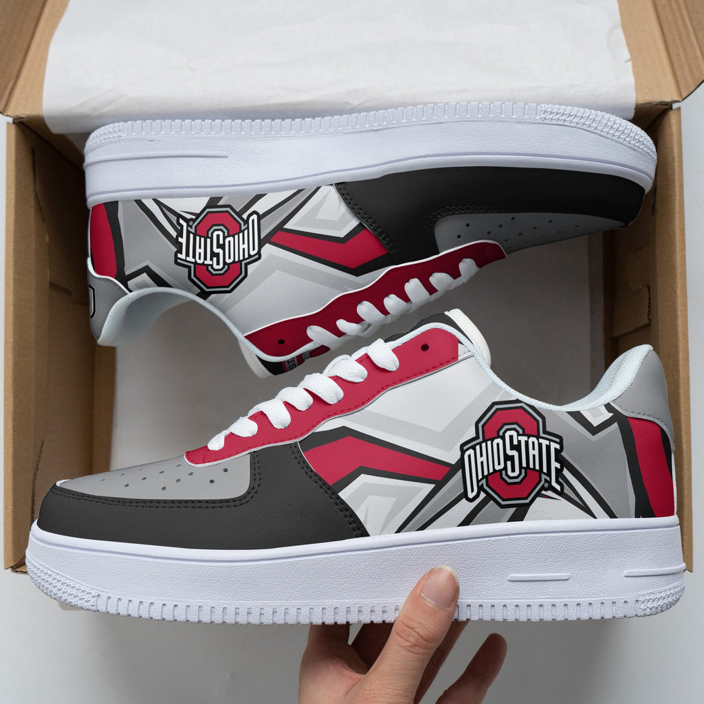 NCAAF Ohio State Buckeyes Air Force Shoes Nicegift AFSI1O7