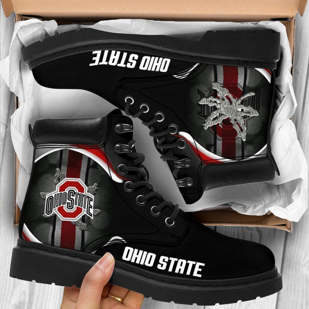 NCAAF Ohio State Buckeyes Boots Nicegift BTSV6W6