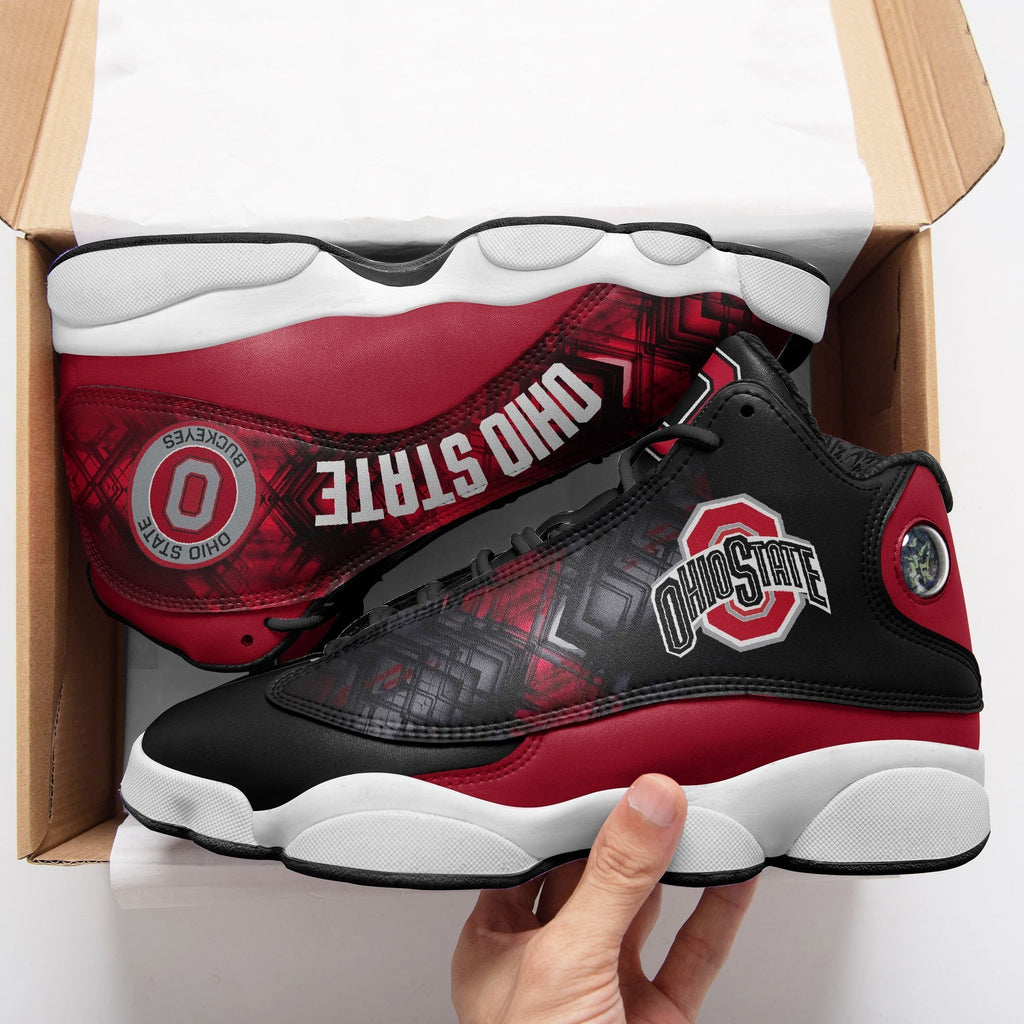 NCAAF Ohio State Buckeyes Air Jordan 13 Shoes Nicegift AJDX8F2