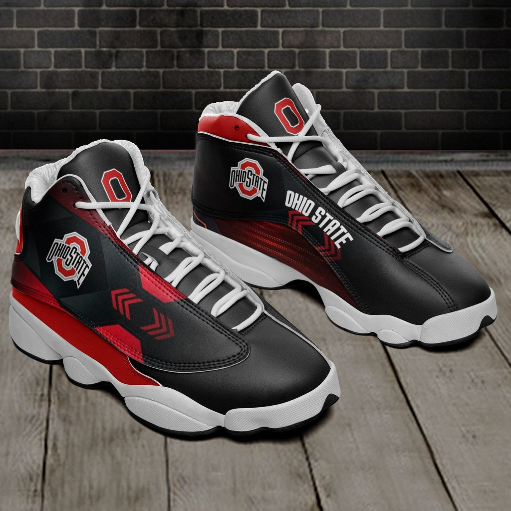 NCAAF Ohio State Buckeyes Air Jordan 13 Shoes Nicegift AJDS9B2