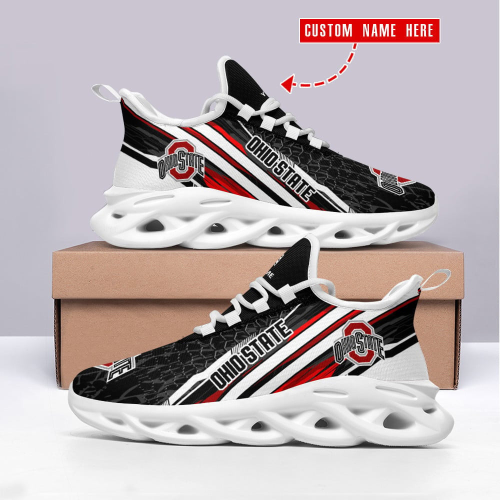 NCAAF Ohio State Buckeyes (Your Name) Max Soul Shoes Nicegift MSSS9S1