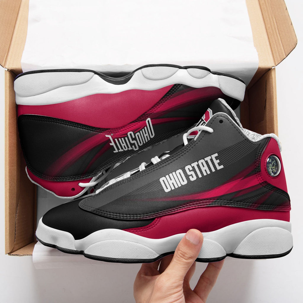 NCAAF Ohio State Buckeyes Air Jordan 13 Shoes Nicegift AJDE9Q2