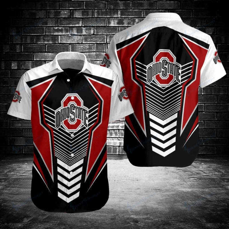 NCAAF Ohio State Buckeyes Hawaii 3D Shirt Nicegift 3HSN3S8