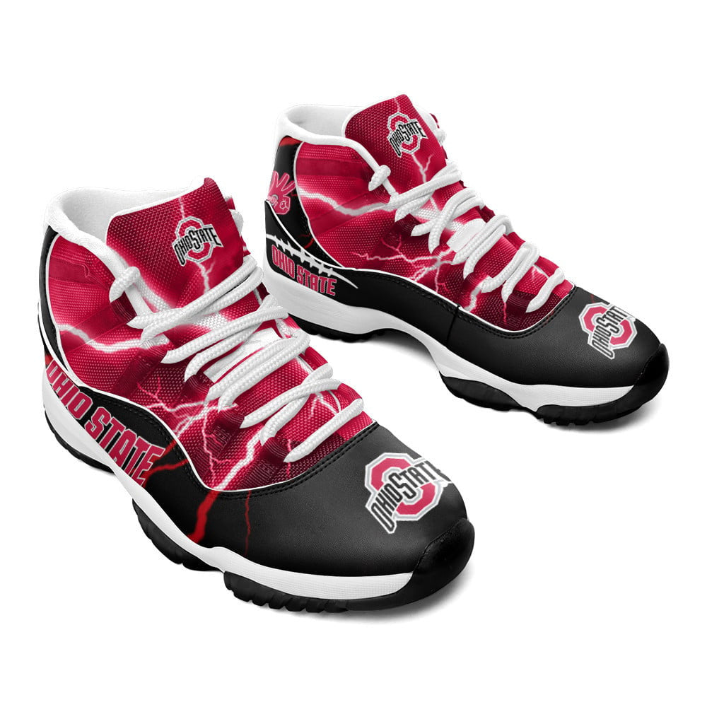 NCAAF Ohio State Buckeyes Air Jordan 11 Shoes Nicegift A11K2N9