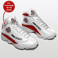 NCAAF Ohio State Buckeyes (Your Name) Air Jordan 13 Shoes Nicegift AJDZ3M4
