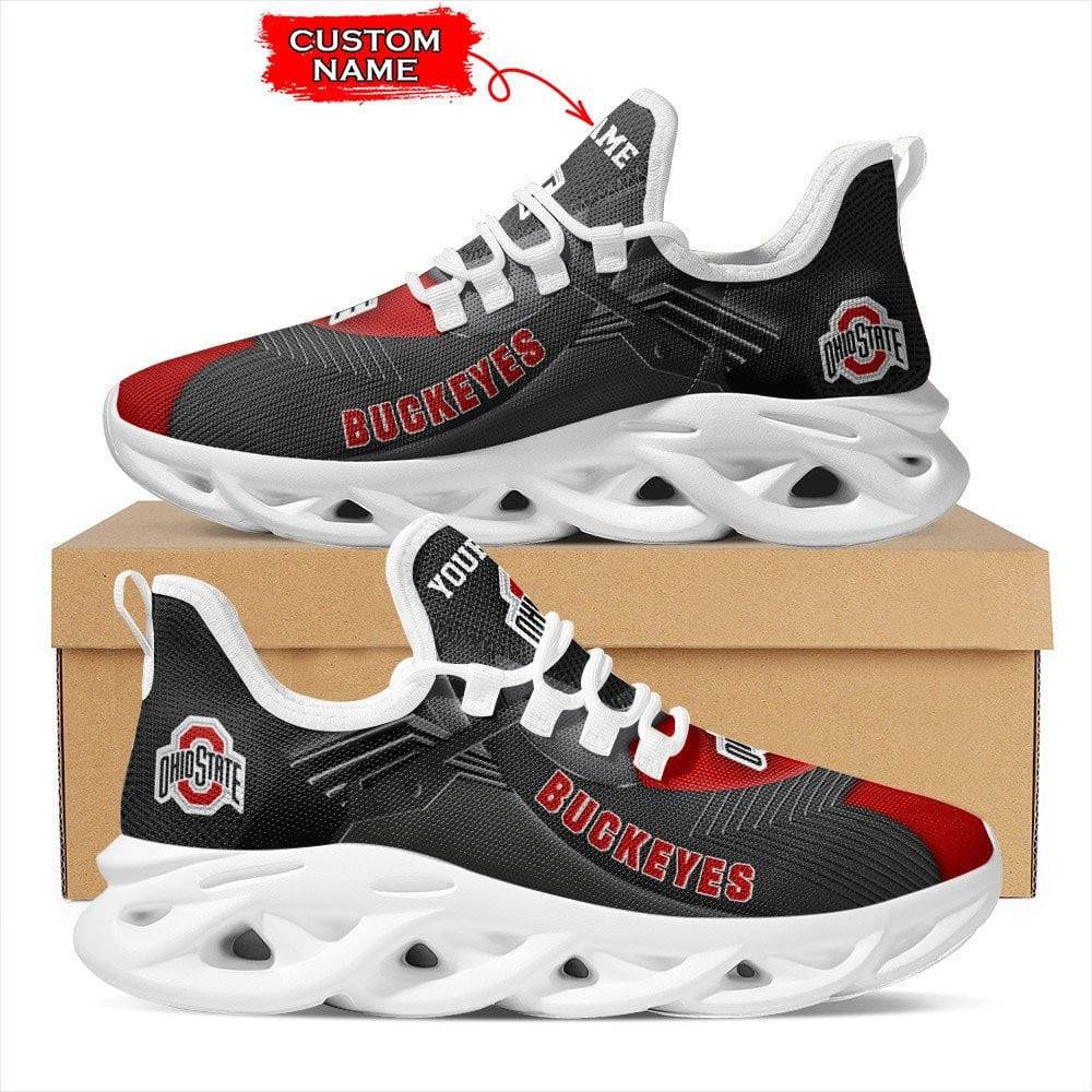 NCAAF Ohio State Buckeyes (Your Name) Max Soul Shoes Nicegift MSSY9A2