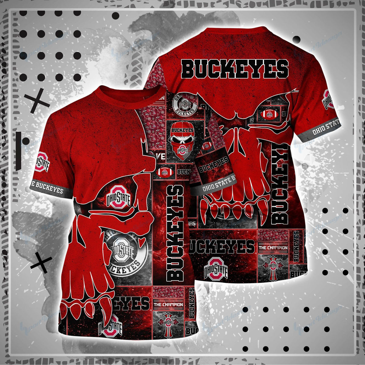 NCAAF Ohio State Buckeyes 3D Tshirt Nicegift 3TSA5T8