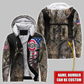 NCAAM Ohio State Buckeyes (Your Name) Fleece Zip Hoodie FZHY1J1