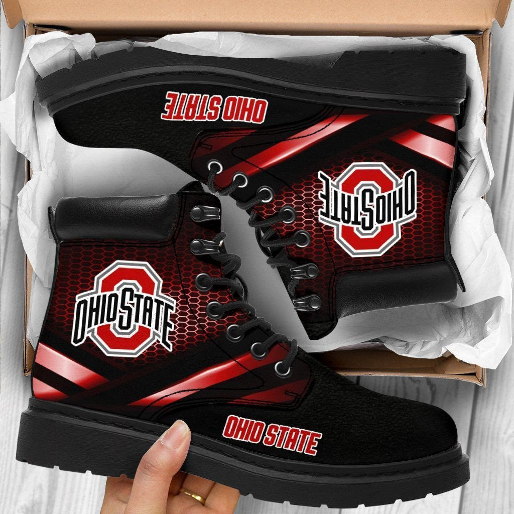 NCAAF Ohio State Buckeyes Boots Nicegift BTSU4O8