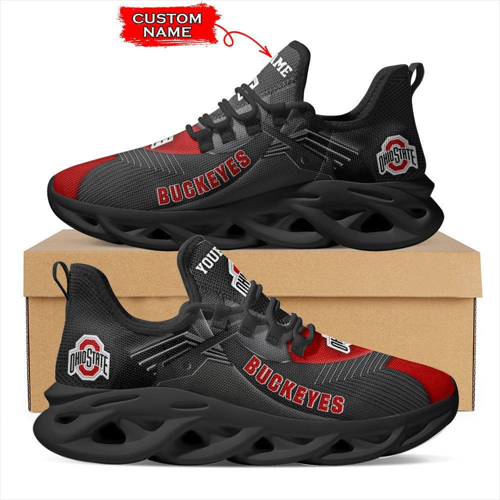 NCAAF Ohio State Buckeyes (Your Name) Max Soul Shoes Nicegift MSSY9A2