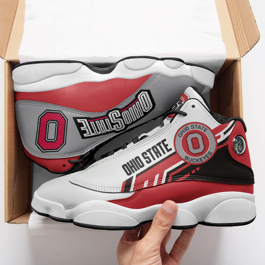 NCAAF Ohio State Buckeyes Air Jordan 13 Shoes Nicegift AJDC6Z2