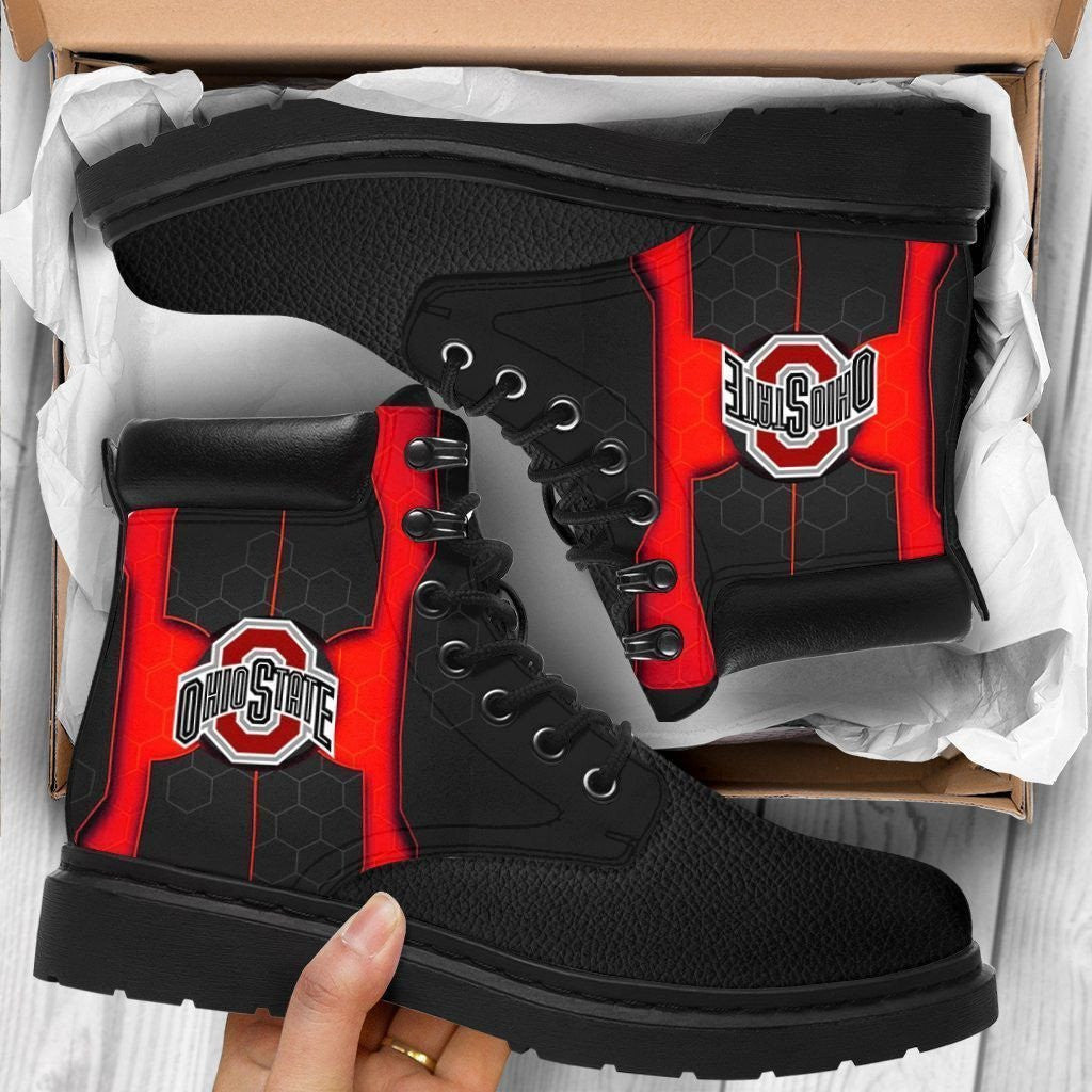 NCAAF Ohio State Buckeyes Boots Nicegift BTSJ4I2