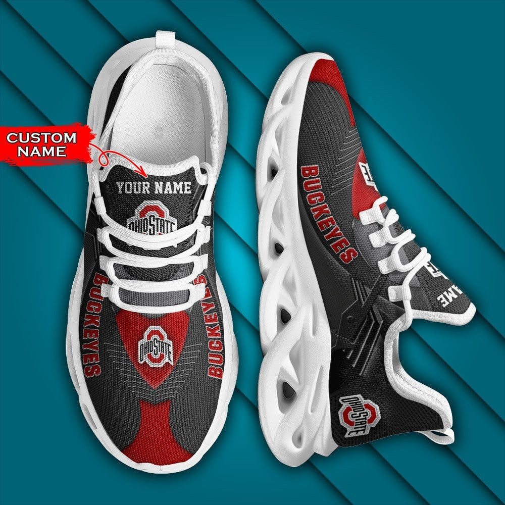NCAAF Ohio State Buckeyes (Your Name) Max Soul Shoes Nicegift MSSY9A2