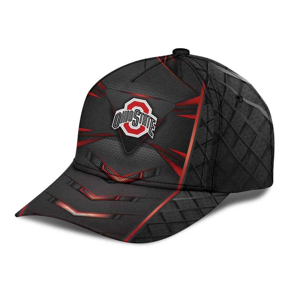 NCAAF Ohio State Buckeyes 3D Cap Nicegift 3DCW5C9
