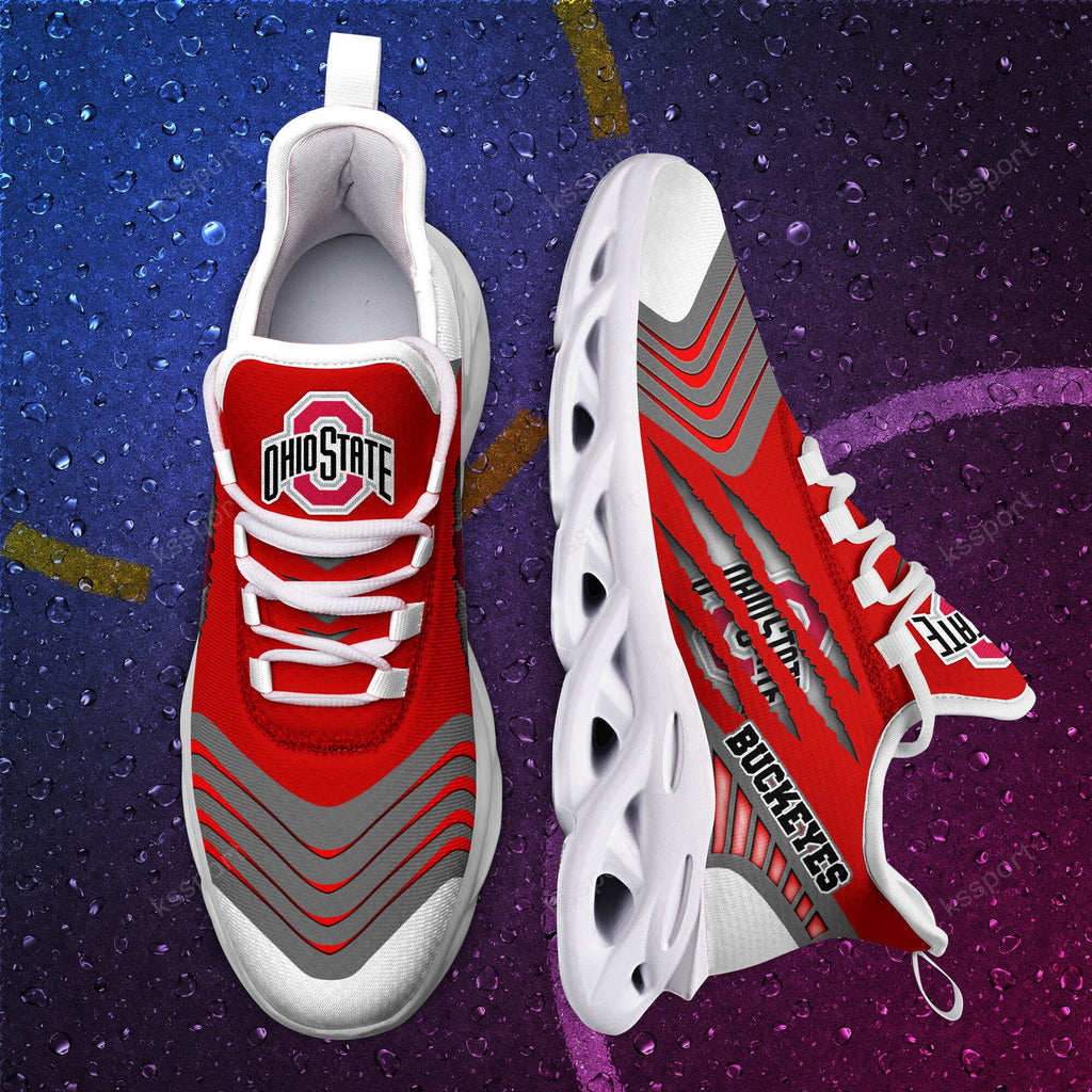 NCAAF Ohio State Buckeyes Max Soul Shoes Nicegift MSSB0V2
