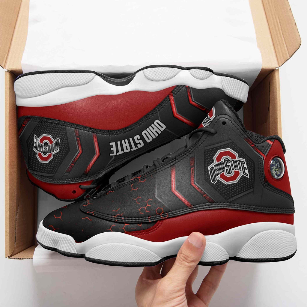 NCAAF Ohio State Buckeyes Air Jordan 13 Shoes Nicegift AJDD0T0