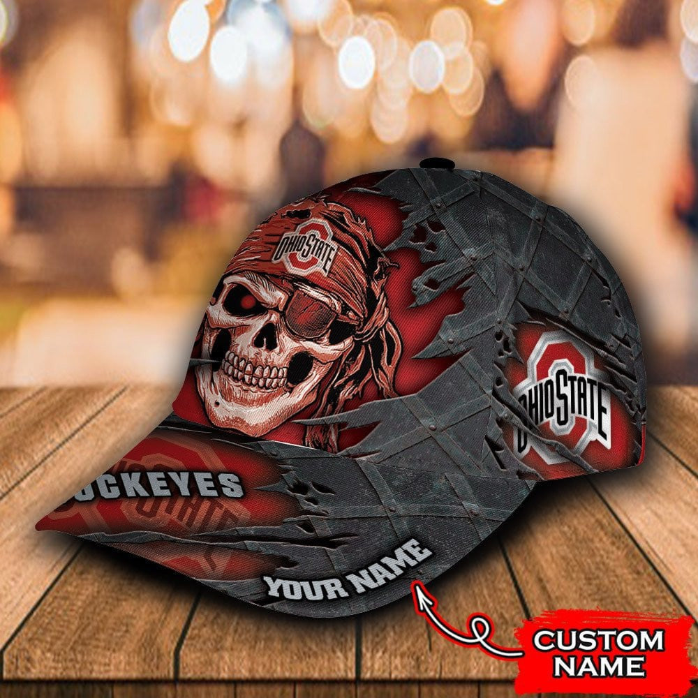 NCAAF Ohio State Buckeyes (Your Name) 3D Cap Nicegift 3DCX6Q4