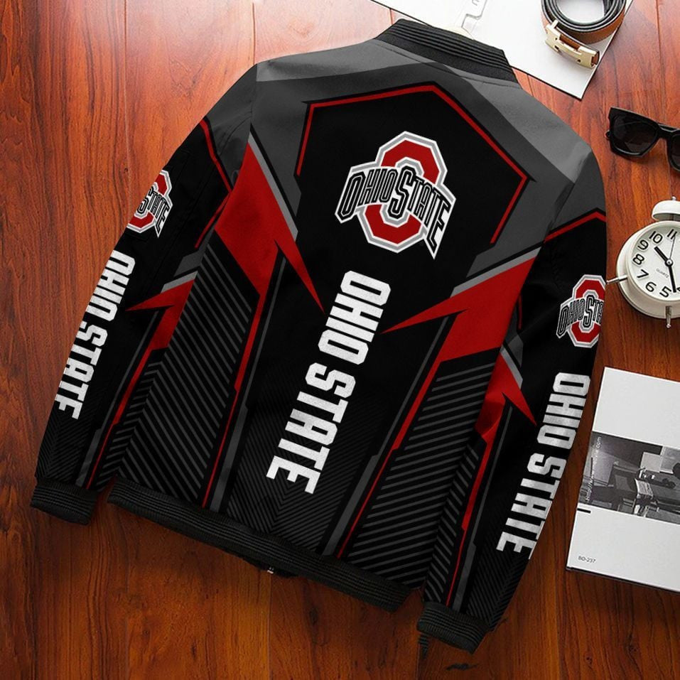 NCAAF Ohio State Buckeyes Bomber Jacket Nicegift 3BBU5Y5