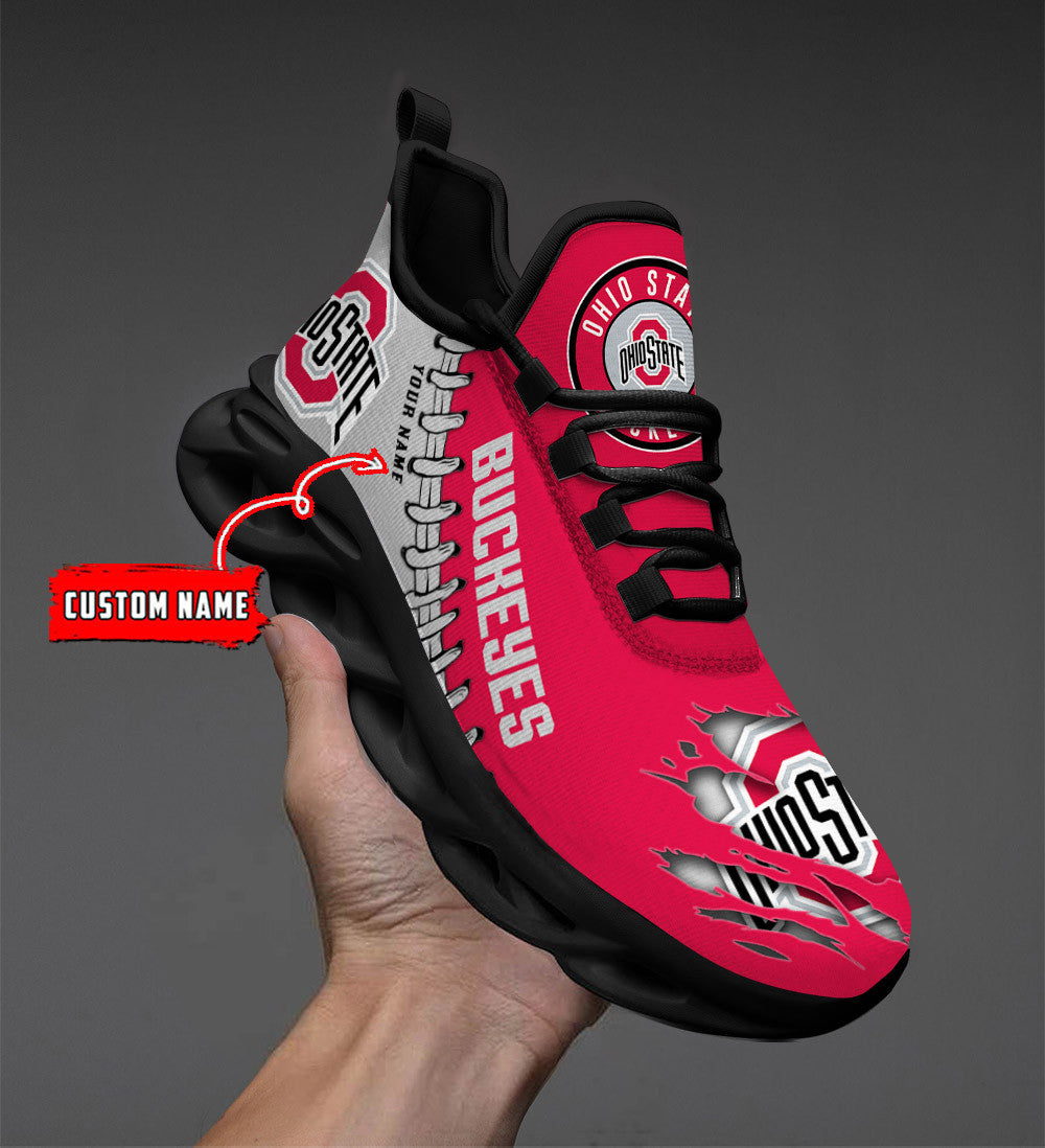 NCAAF Ohio State Buckeyes (Your Name) Max Soul Shoes Nicegift MSSE7R7