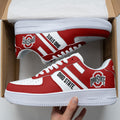 NCAAF Ohio State Buckeyes Air Force Shoes Nicegift AFSS5F4