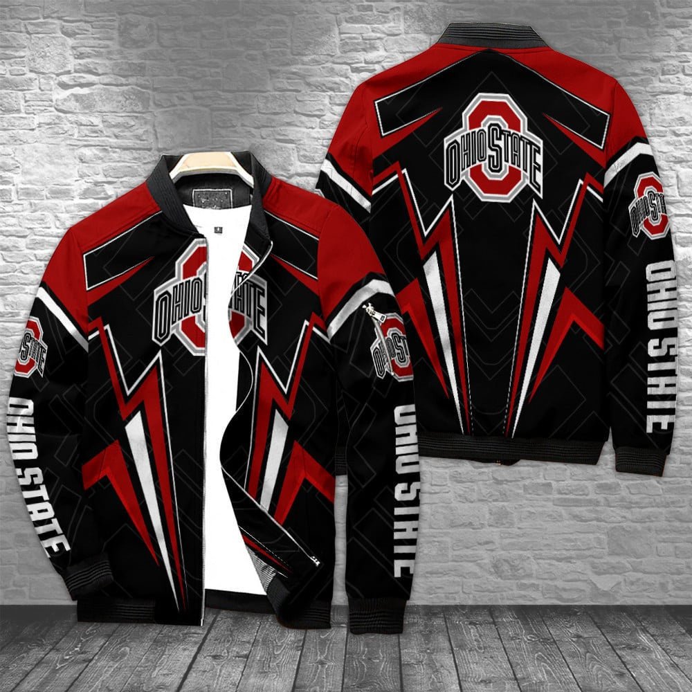 NCAAF Ohio State Buckeyes Bomber Jacket Nicegift 3BBY0G6