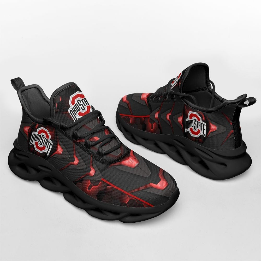 NCAAF Ohio State Buckeyes Max Soul Shoes Nicegift MSSJ2F8