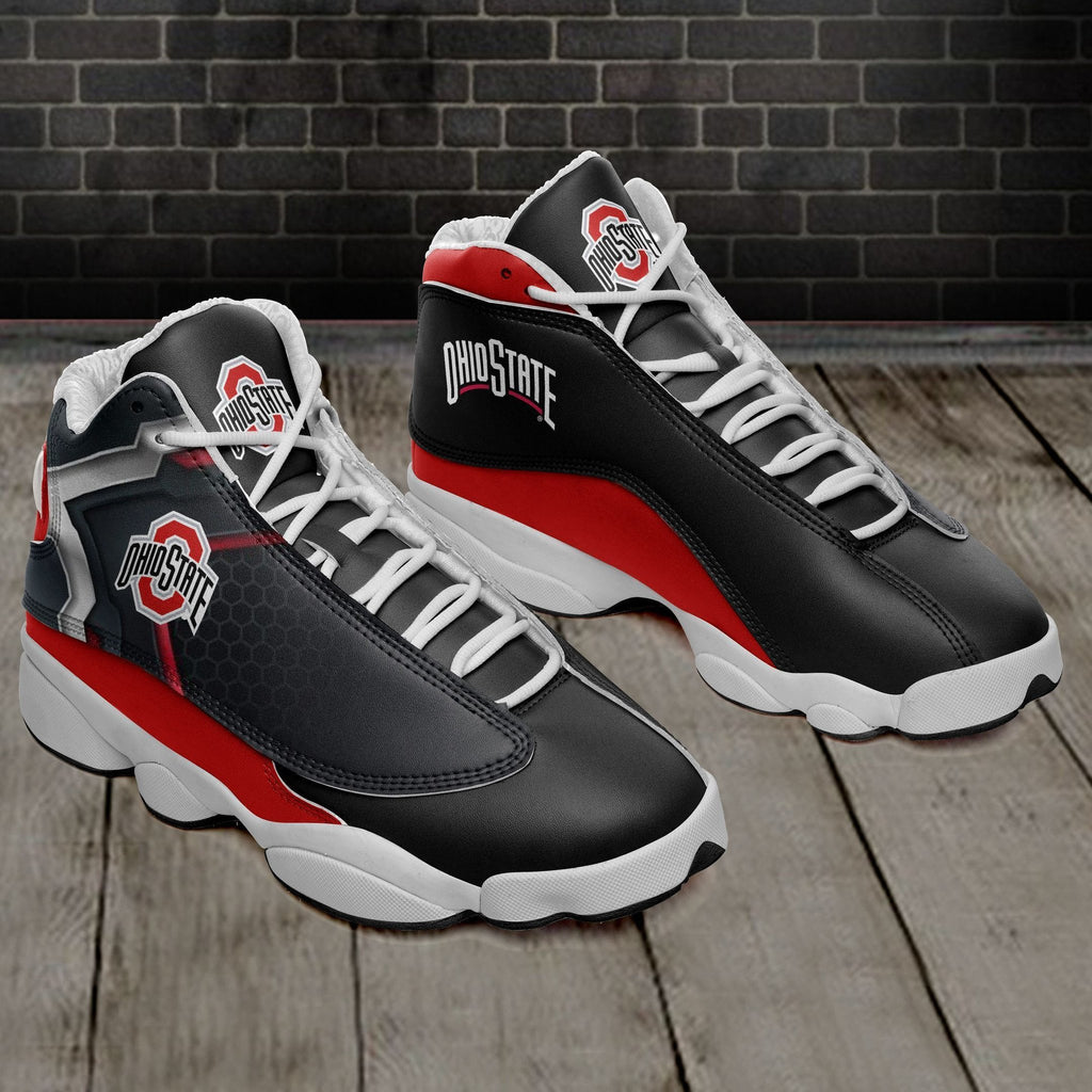 NCAAF Ohio State Buckeyes Air Jordan 13 Shoes Nicegift AJDN1G6