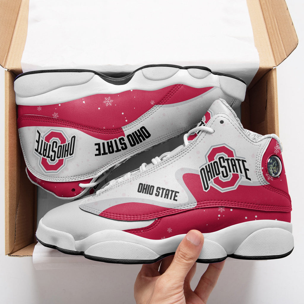 NCAAF Ohio State Buckeyes Air Jordan 13 Shoes Nicegift AJDK4K3