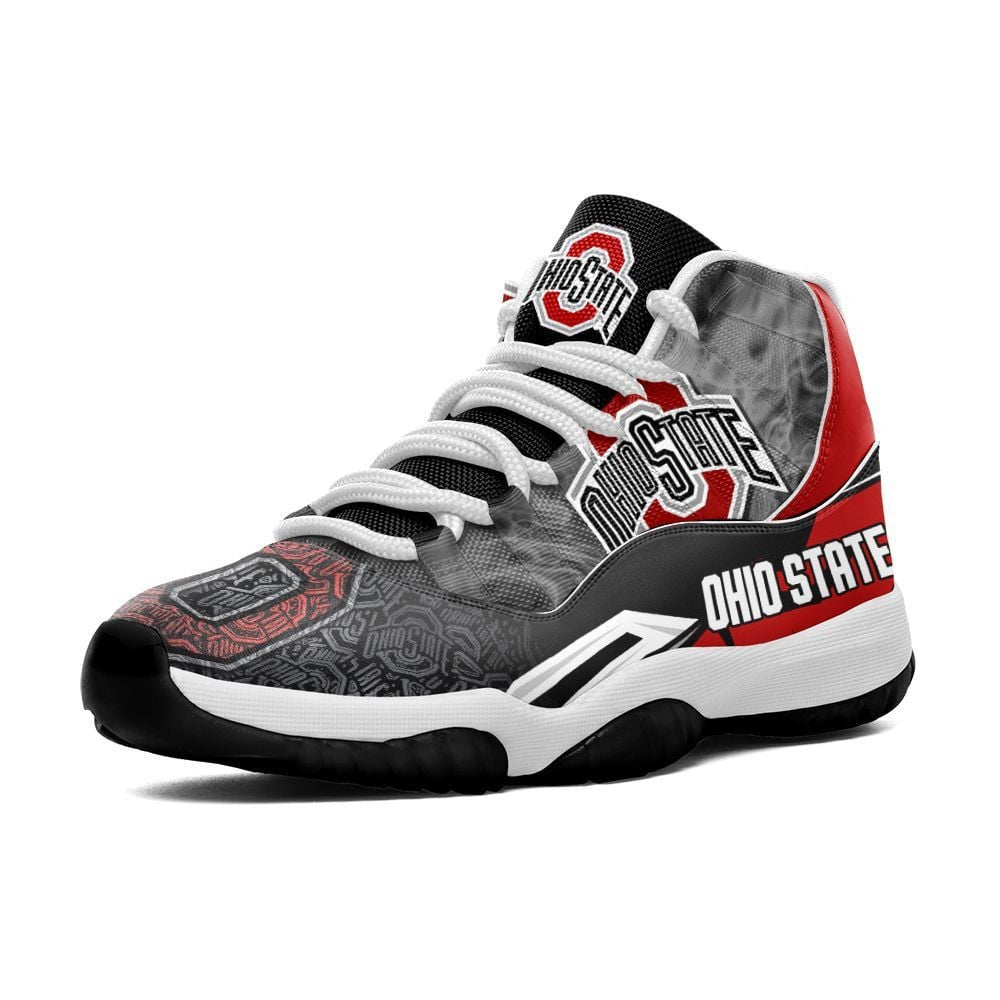 NCAAF Ohio State Buckeyes Air Jordan 11 Shoes Nicegift A11X9U7