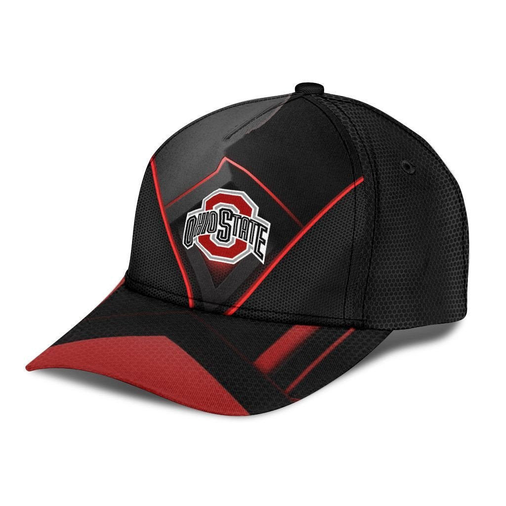 NCAAF Ohio State Buckeyes 3D Cap Nicegift 3DCX5D5