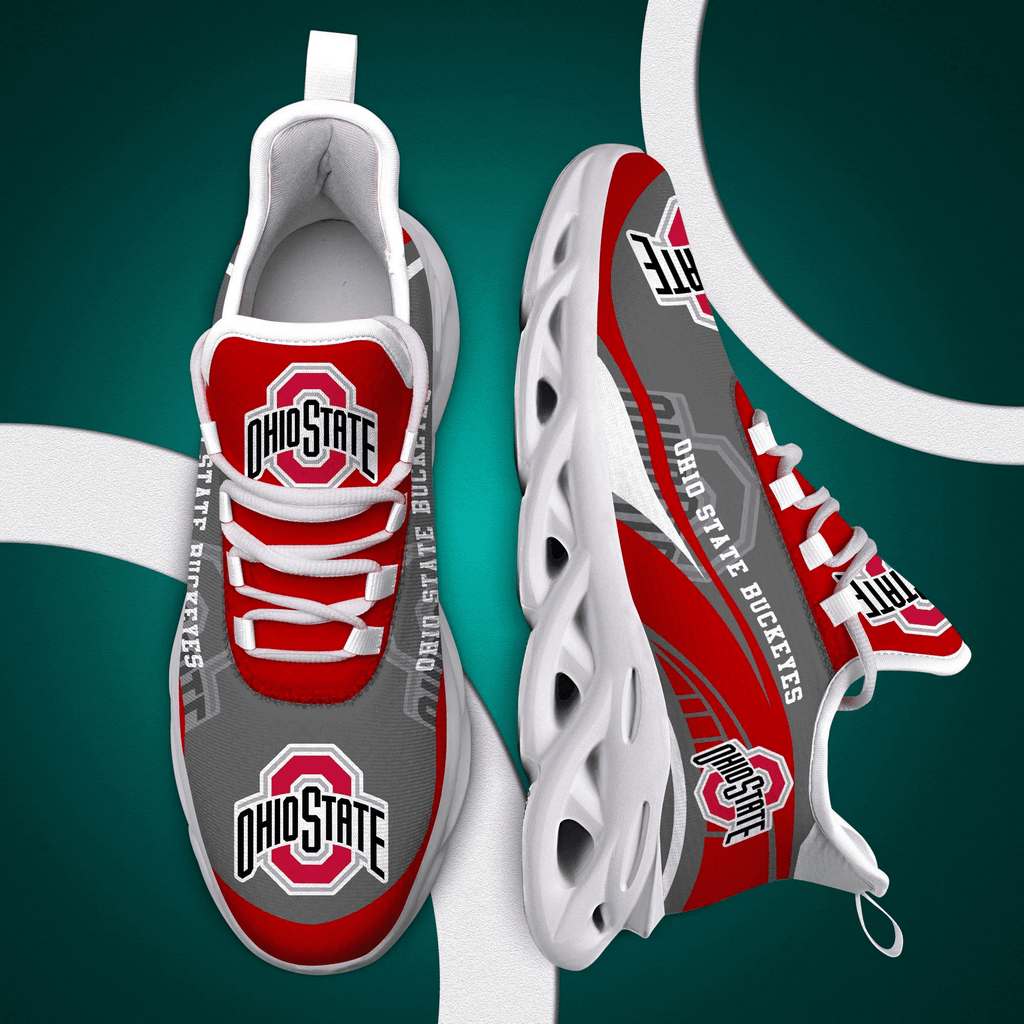 NCAAF Ohio State Buckeyes Max Soul Shoes Nicegift MSSW2T8