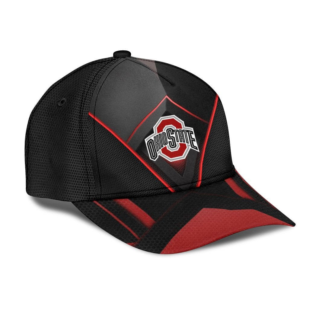 NCAAF Ohio State Buckeyes 3D Cap Nicegift 3DCX5D5