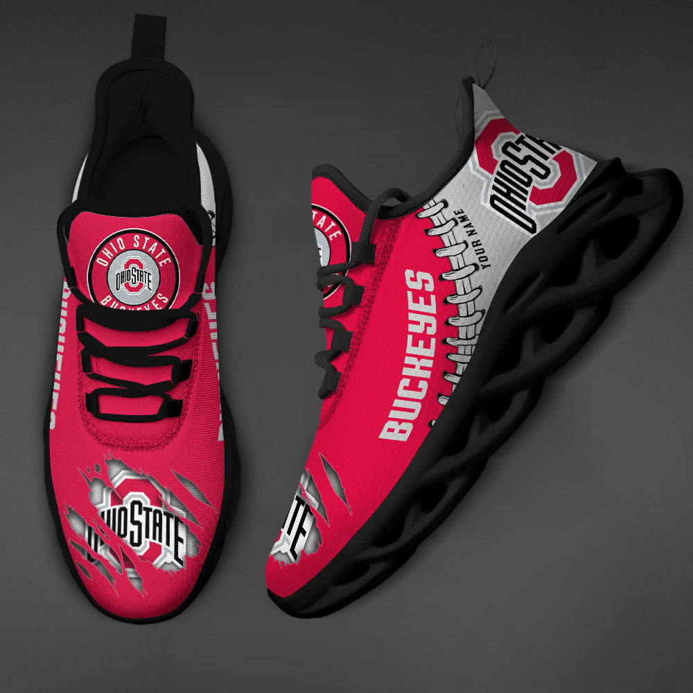 NCAAF Ohio State Buckeyes (Your Name) Max Soul Shoes Nicegift MSSE7R7