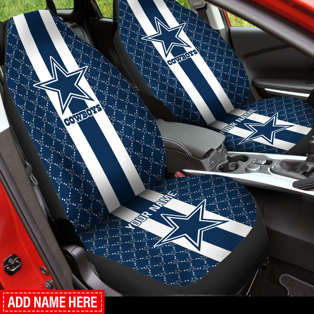 Dallas Cowboys Personalized Car Seat Covers CB2023