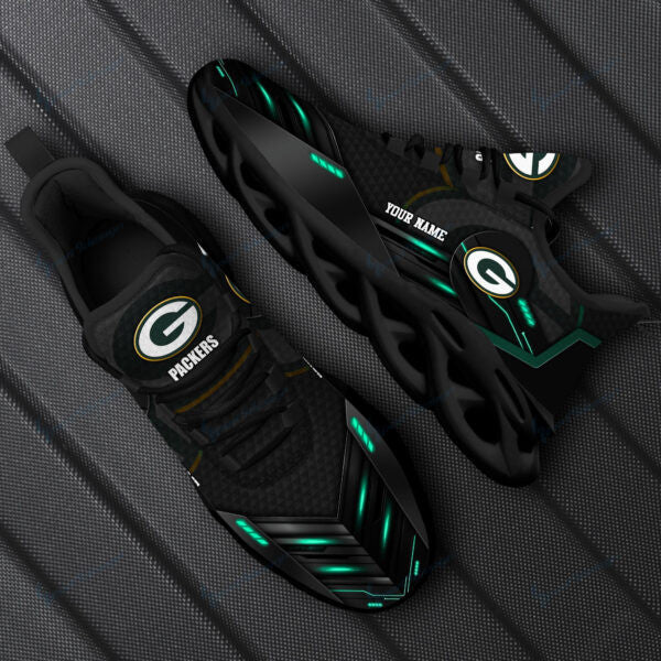 Green Bay Packers Personalized Yezy Running Sneakers SPD236