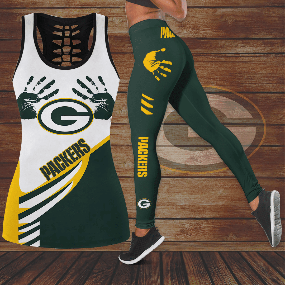 Green Bay Packers Leggings And Tank Top 153