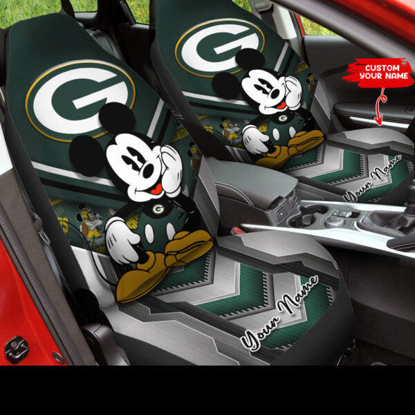 Green Bay Packers Personalized Car Seat Covers BG236