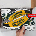 Green Bay Packers Personalized Plus  Sneakers BG12