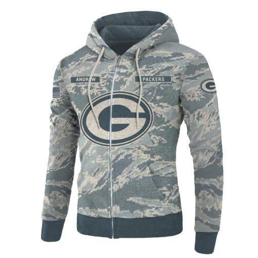 Green Bay Packers Personalized All Over Printed 250