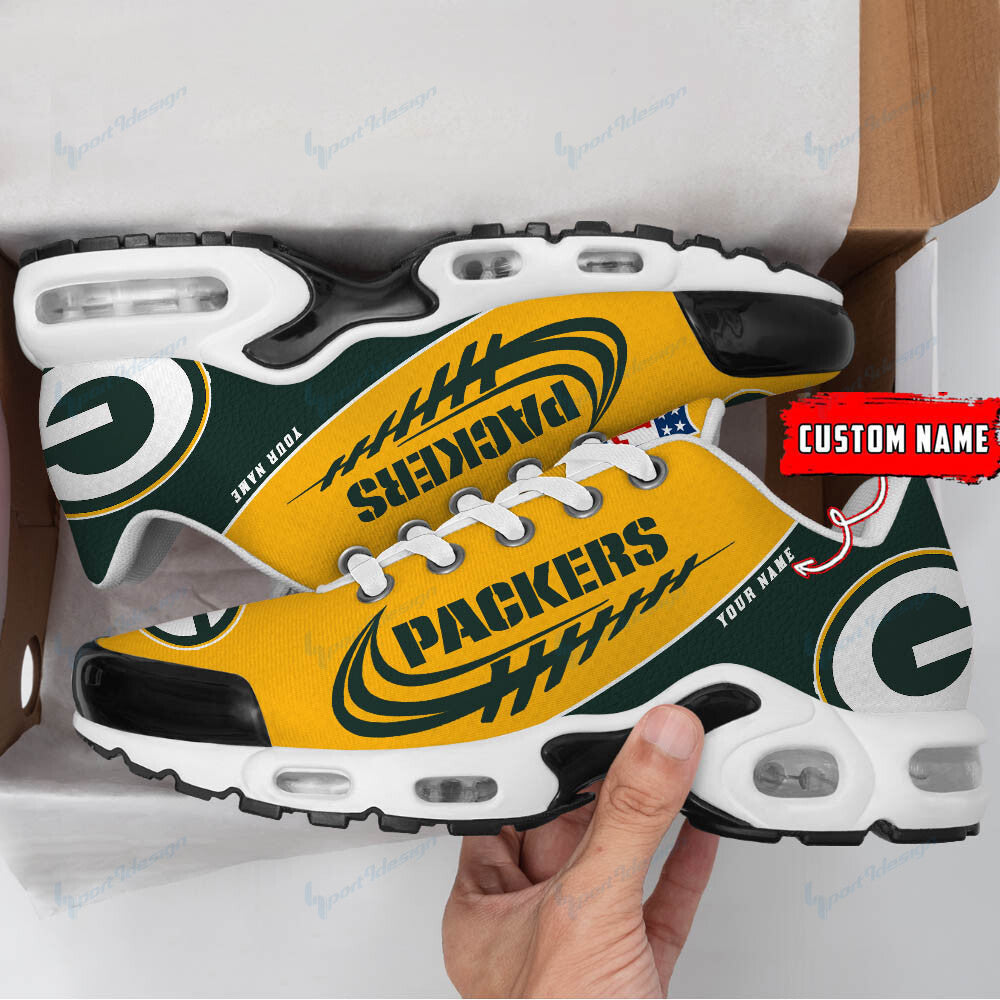 Green Bay Packers Personalized Plus  Sneakers BG12