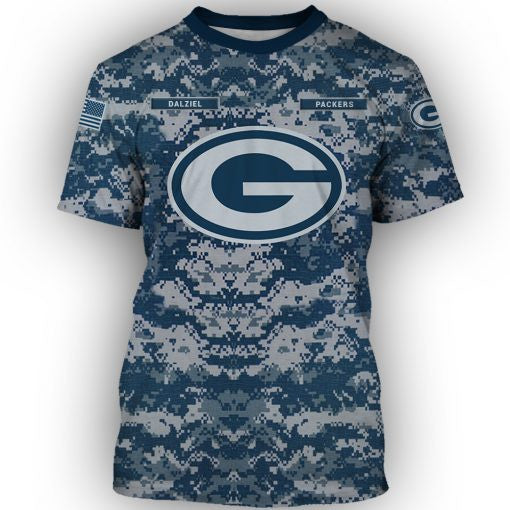 Green Bay Packers Personalized All Over Printed 249