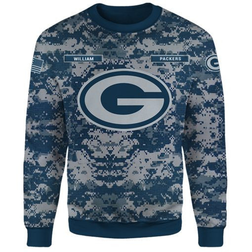 Green Bay Packers Personalized All Over Printed 249