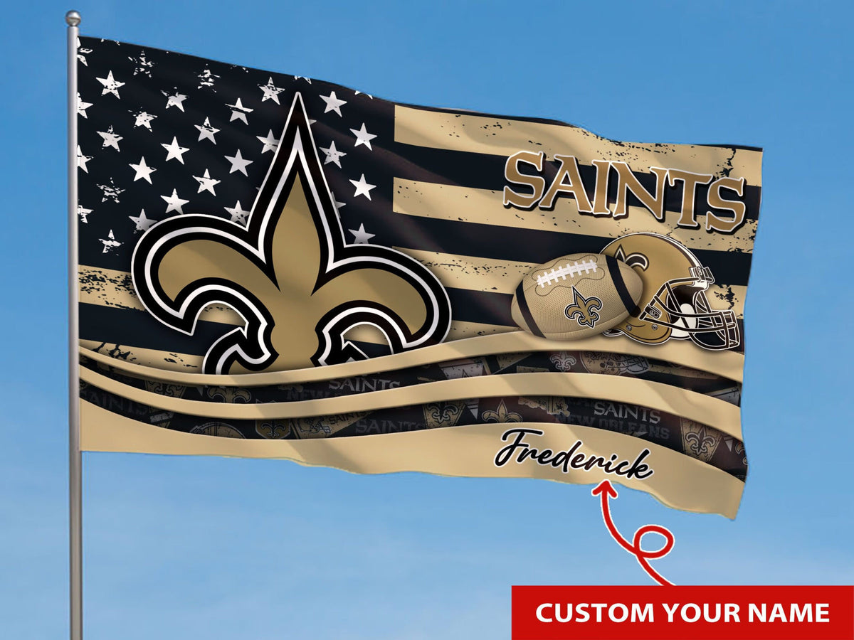 New Orleans Saints Personalized Flag 21