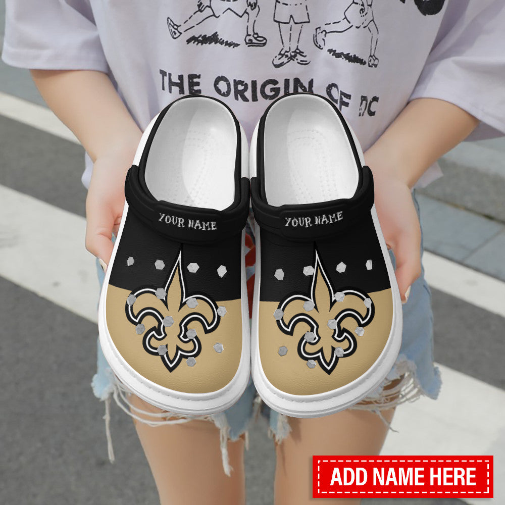 New Orleans Saints Personalized Limited Clog BG342