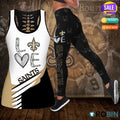 New Orleans Saints Leggings And Tank Top BG188