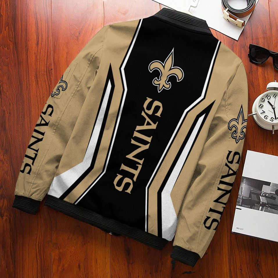 New Orleans Saints Bomber Jacket 060