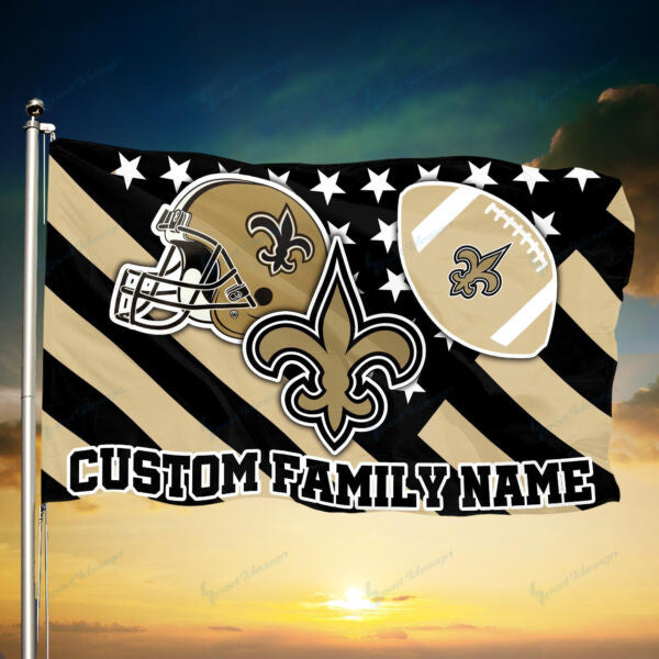New Orleans Saints Personalized Flag 85