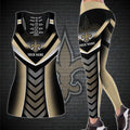 New Orleans Saints Personalized Leggings And Tank Top BG24