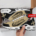 New Orleans Saints Personalized Plus  Sneakers BG20